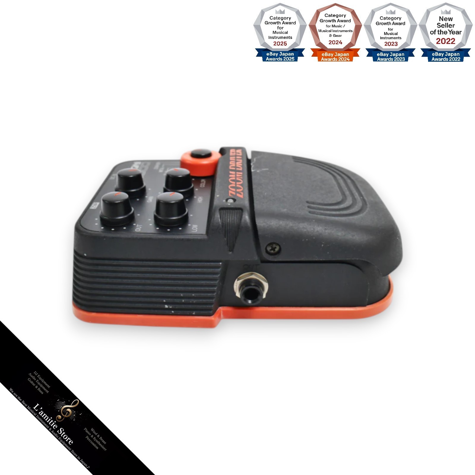 Zoom Driver 5000 Overdrive Distortion Guitar Effects Pedal Effector Amplifier JP