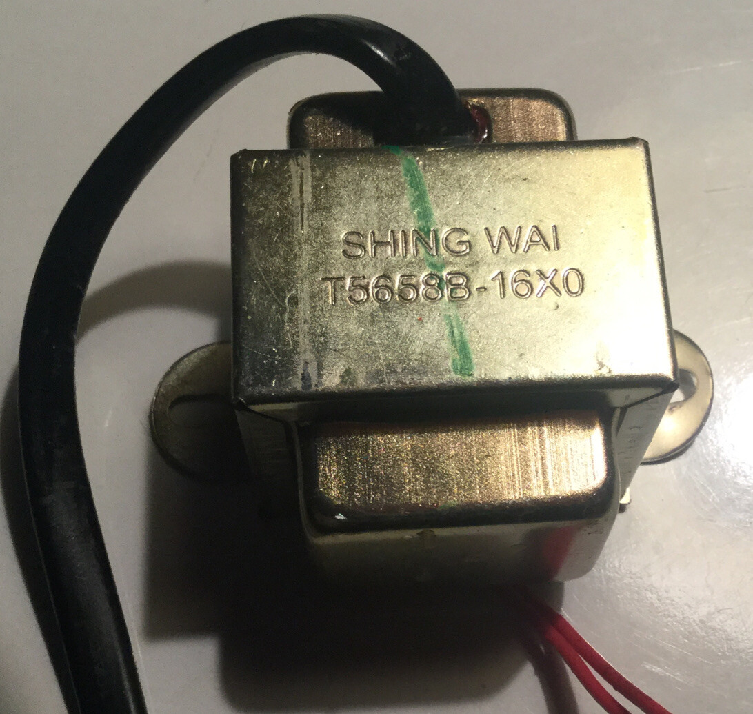 Shing Wai T10002NUE Transformer w/ Built In Thermal Fuse T5658B-16X0