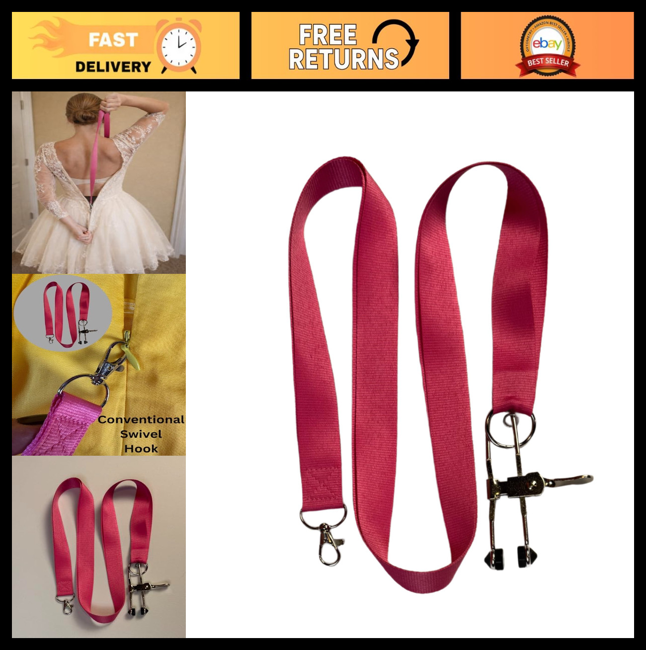 Zipper Helper Tool for Dresses & Boots - Easy Puller & Clamp for Women, Elderly,