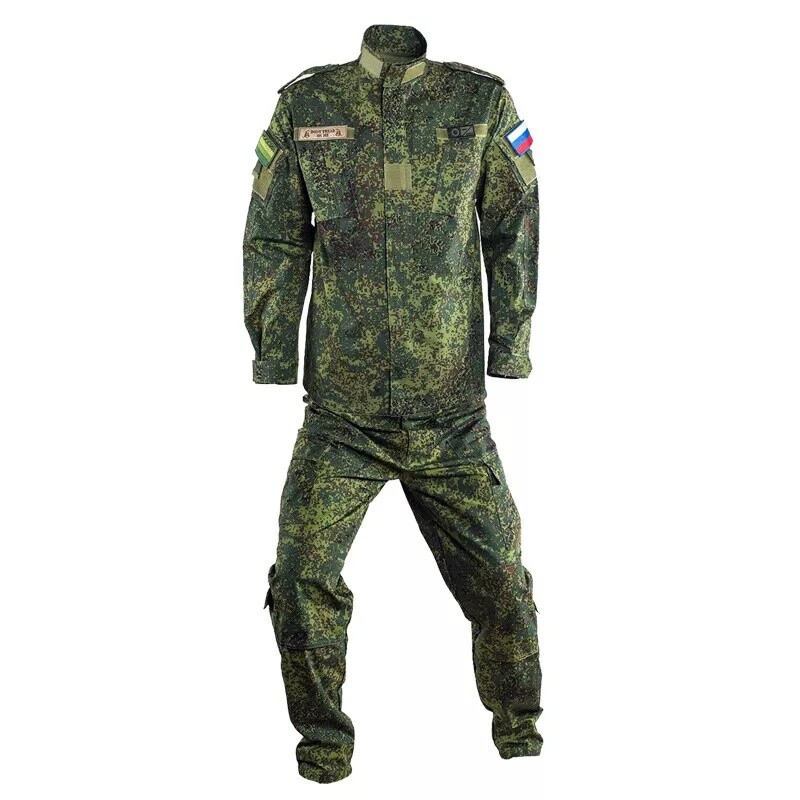 Russian Army EMR Camouflage Suit Men's Stormsuit Tactical Training Suit Cosplay