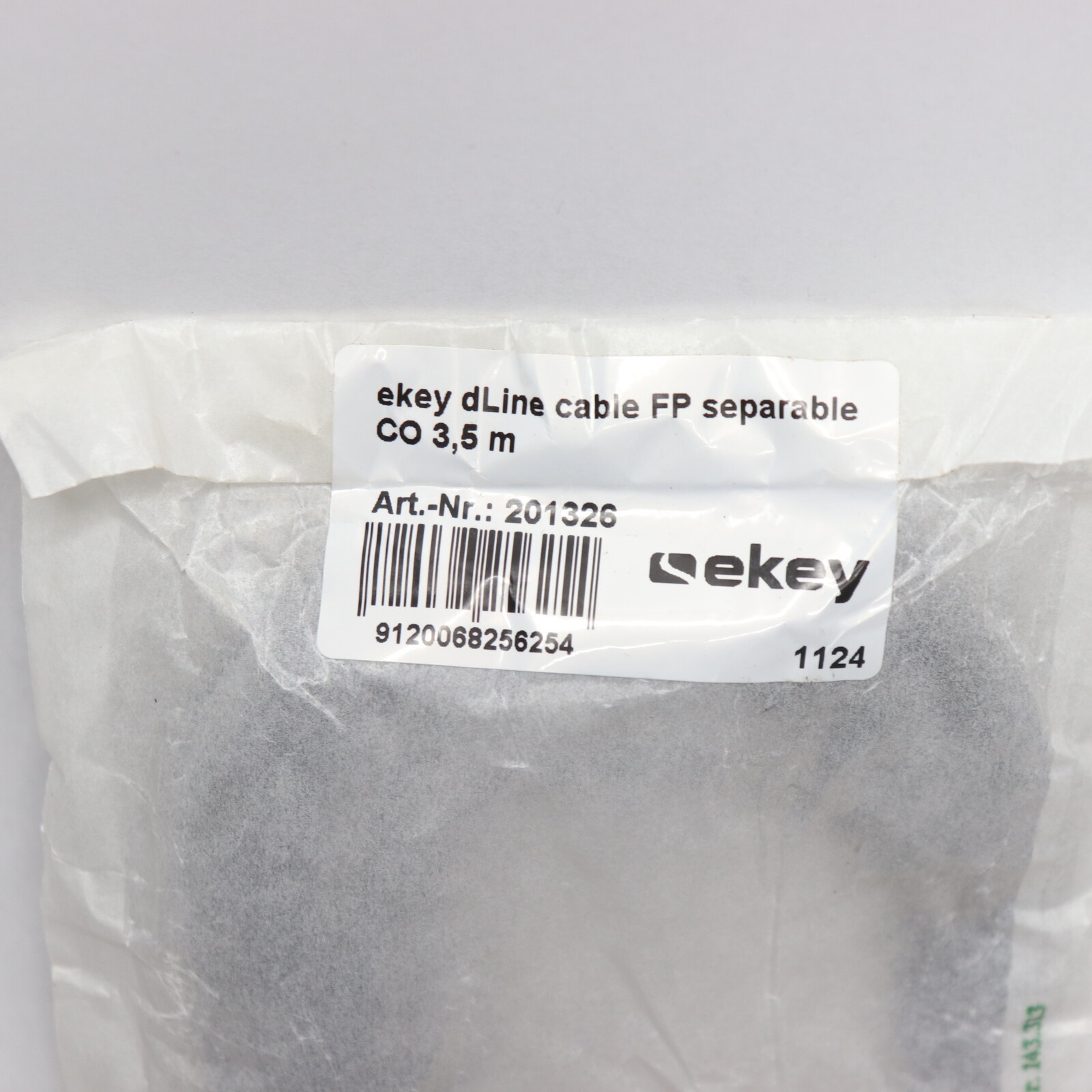 Ekey DLine Fingerprint Controller Cable CO Side 3.5m 201326