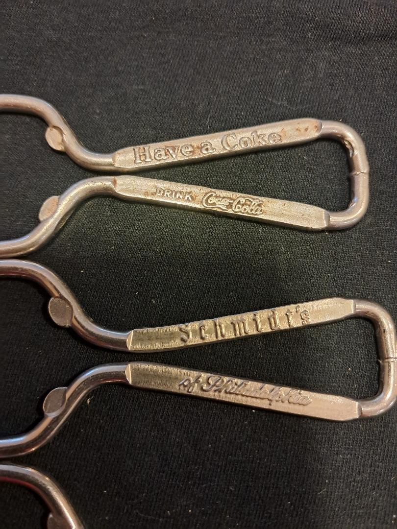 (5) Vintage Advertising Bottle Openers!