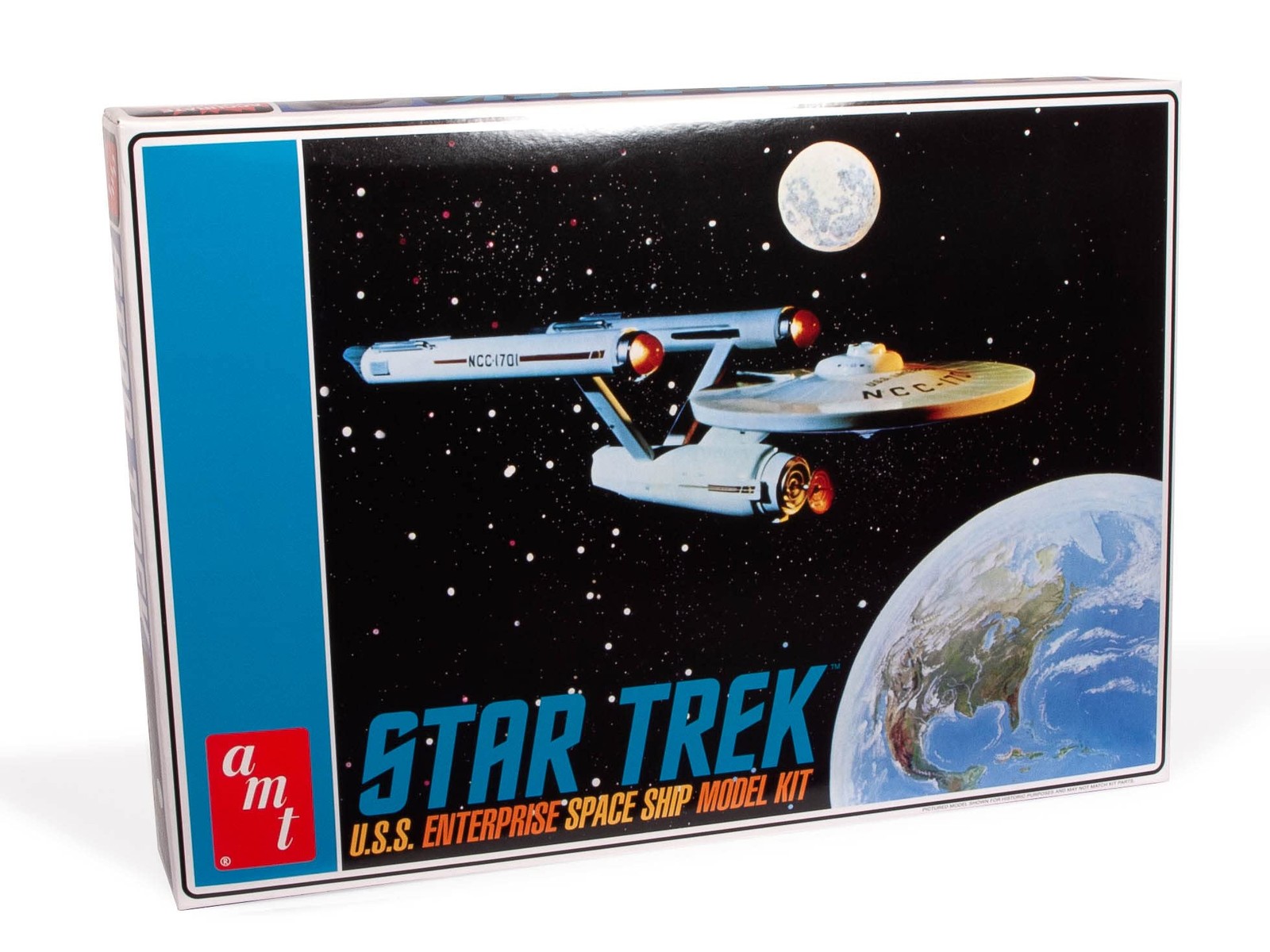 AMT 1296 Star Trek Classic U.S.S. Enterprise 1:650 Model Kit 1:650, unpainted