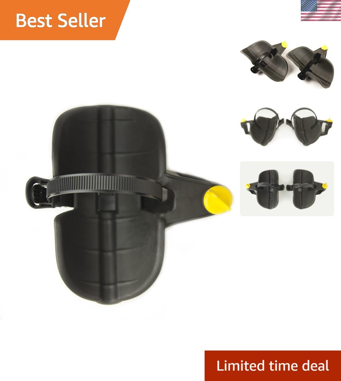 Bike Wheel Holder Fat Tire Bicycle Rack Accessory Hitch Mount Black