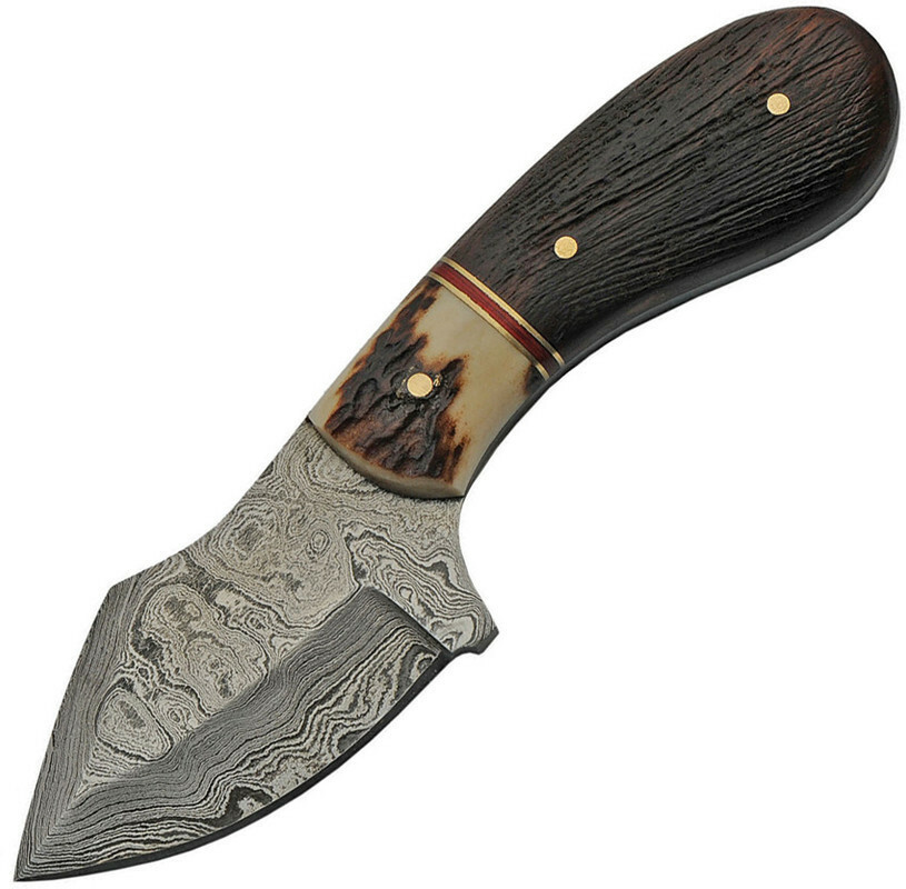 New Damascus Skinner Damascus Stag DM-1229