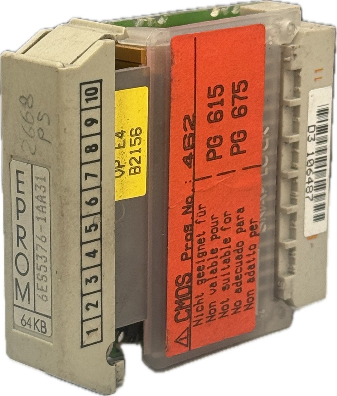 Siemens Simatic S5 Memory Eprom 64KB 6ES5376-1AA31