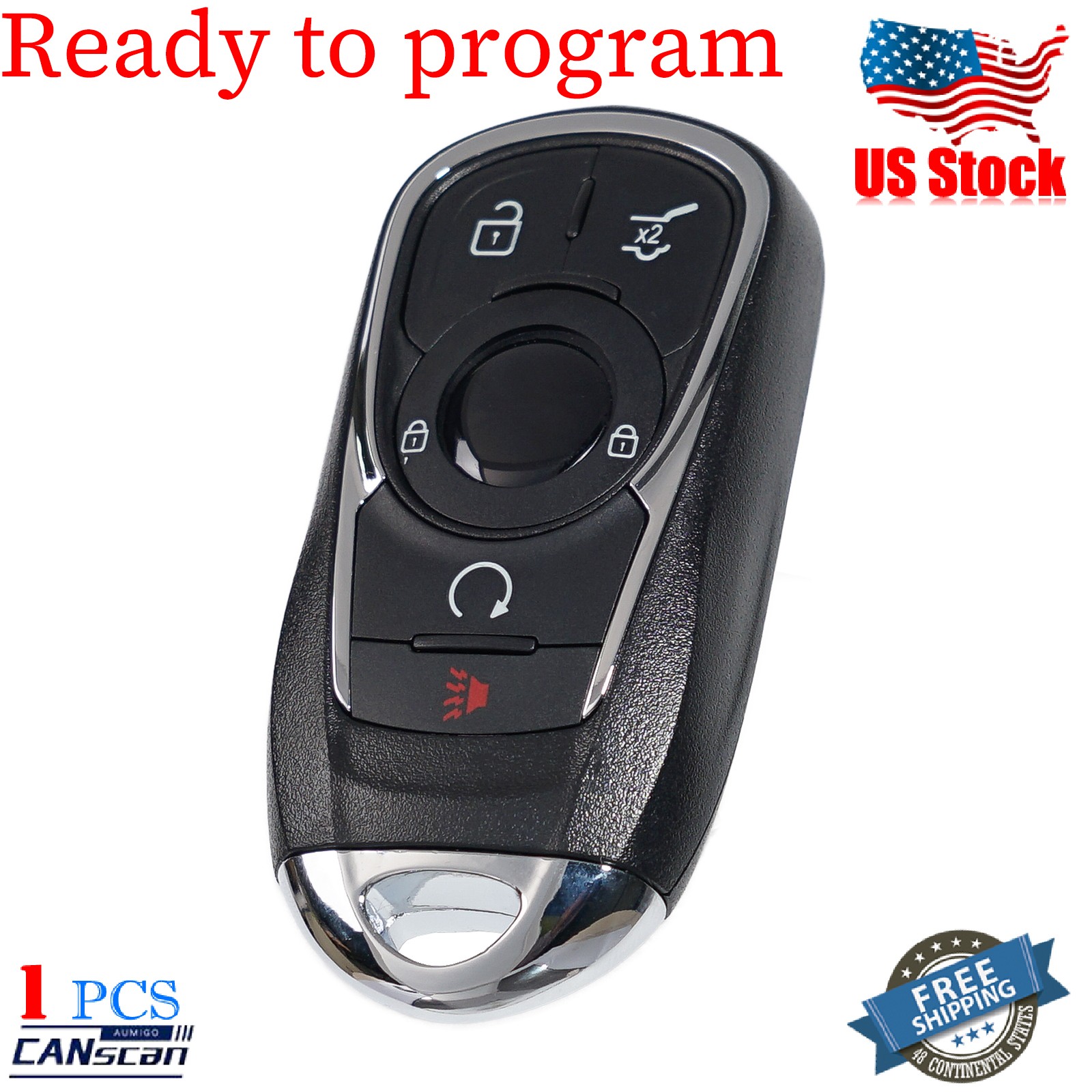 Key Fob Remote for 2018 2019 2020 Buick Enclave Regal Encore 13521090 HYQ4EA
