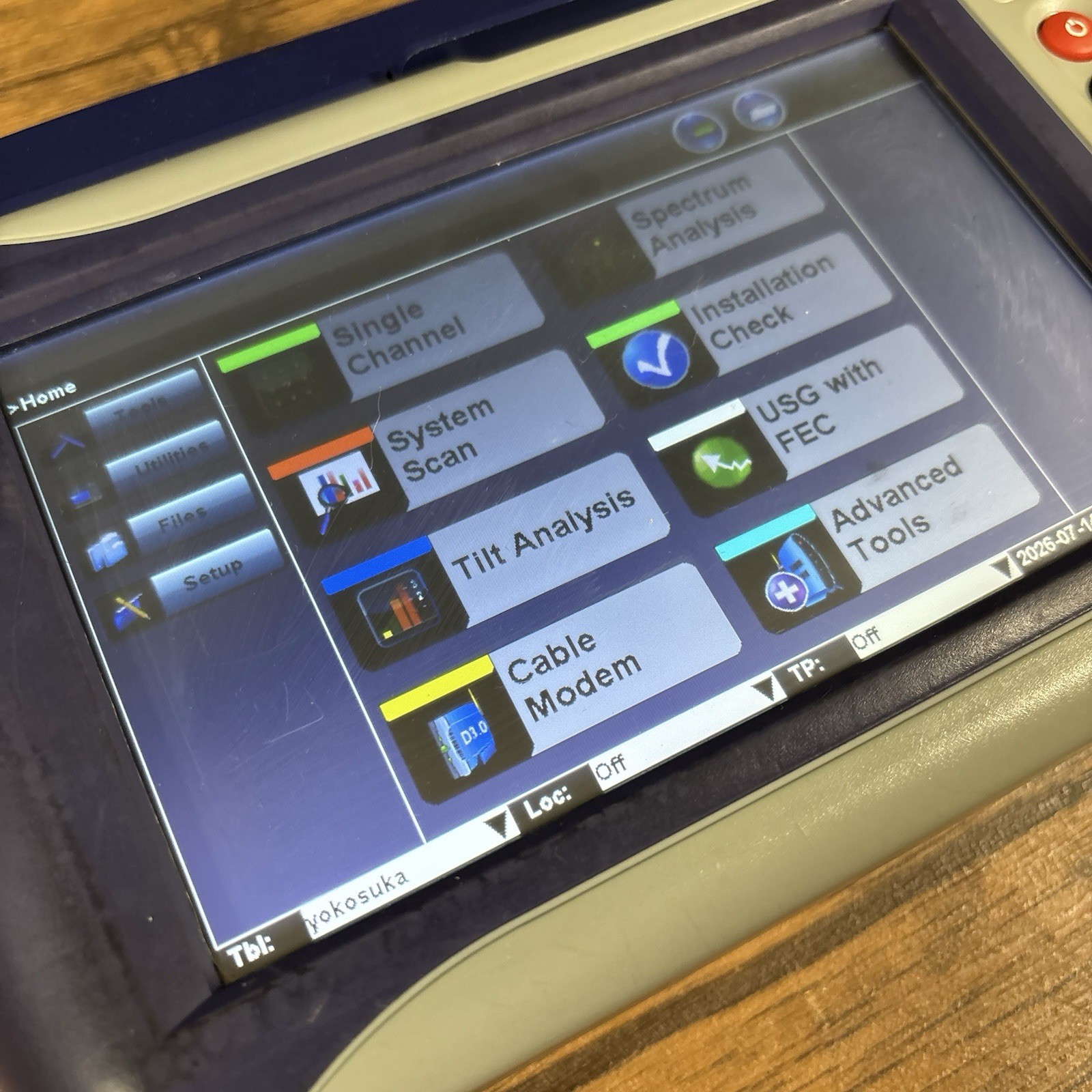 VeEX VePAL CX380 Advanced CATV Analyzer Tested & Working w/Case & Accessories