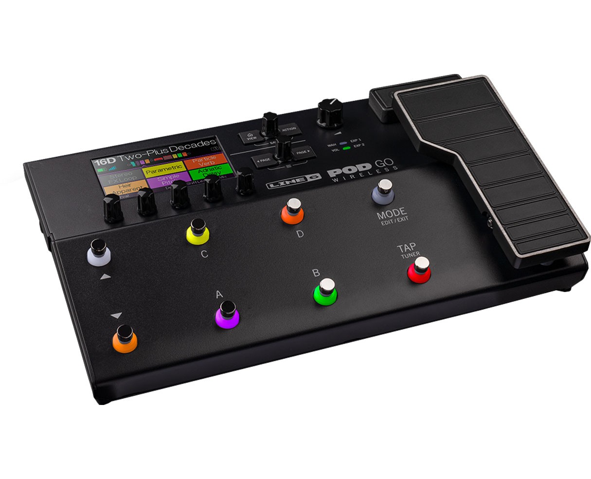 Line 6 POD Go Wireless Multi-Effects Pedal w/Wireless Receiver