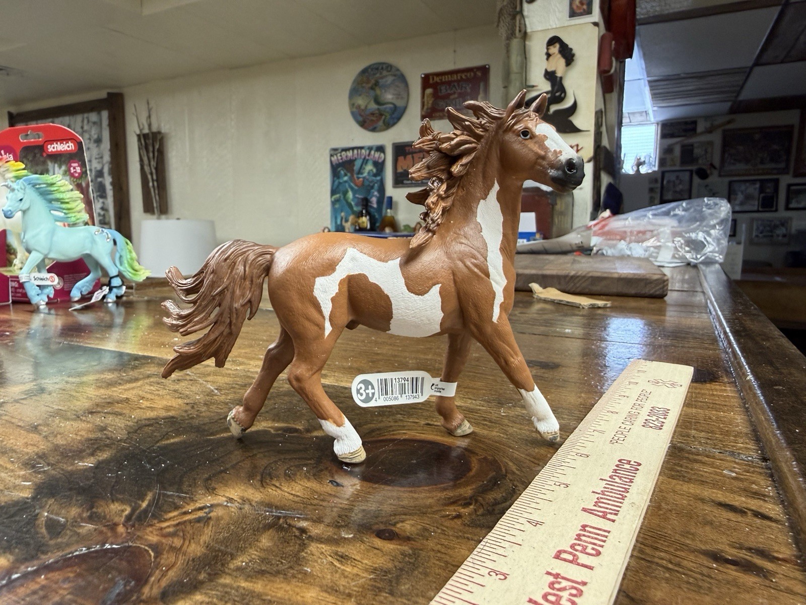 Schleich wild animal horse--Pinto