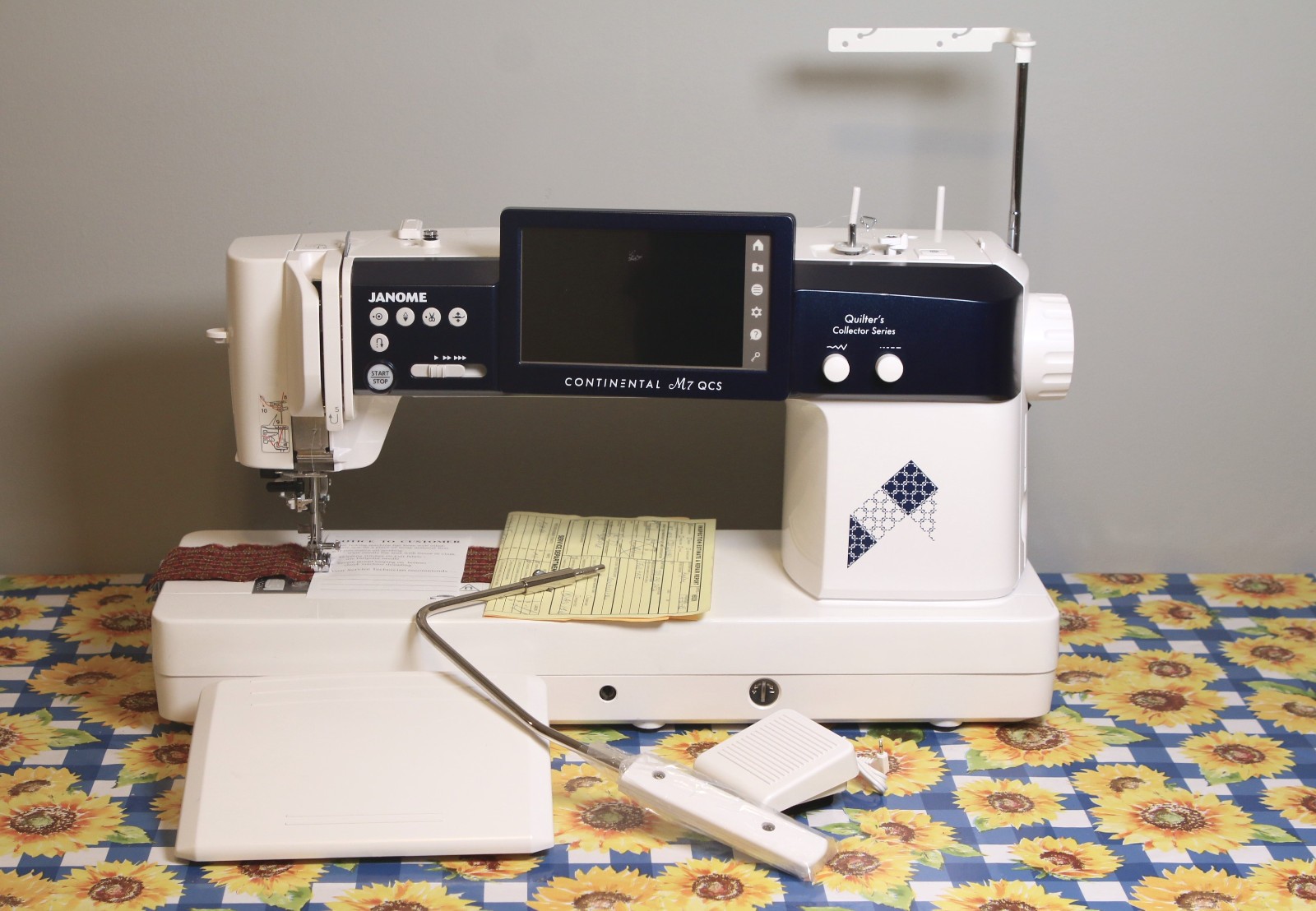 Janome Continental M7 QCS Sewing and Quiting Machine #3110