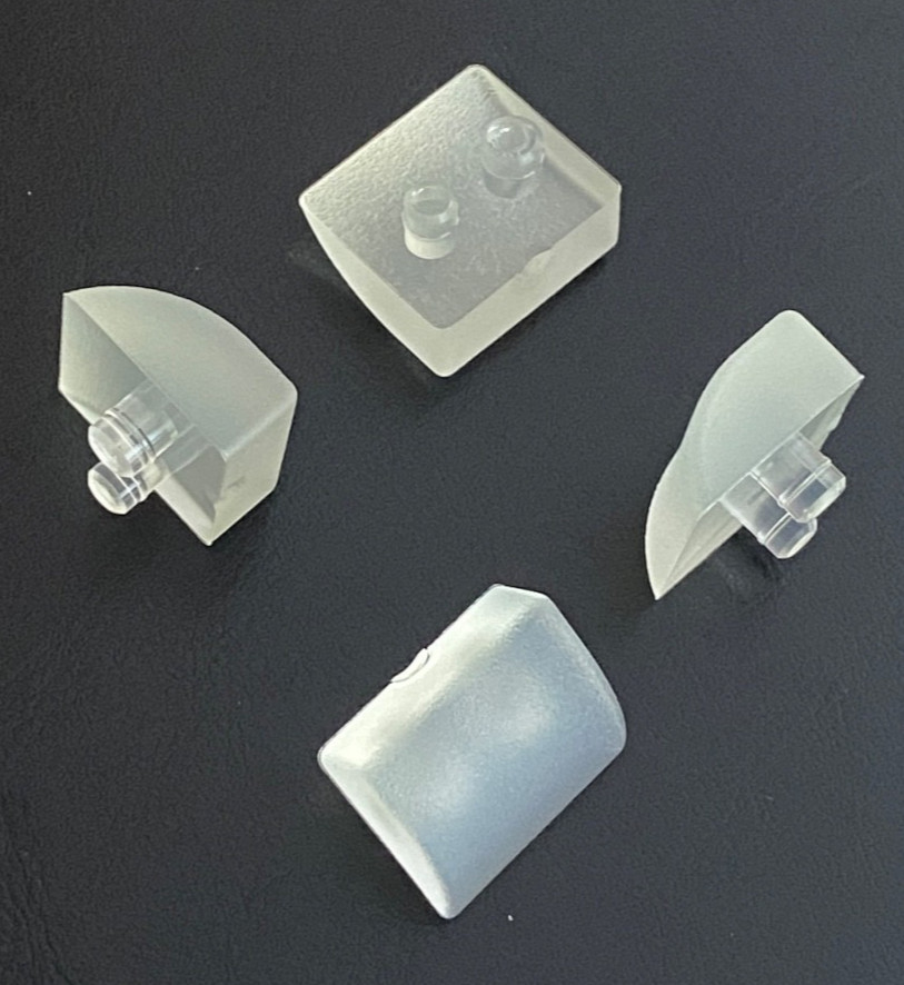 Pod Shoes, 4-PK for Hayward Part AXV414P Navigator Pool Vac Plus Ultra Cleaner