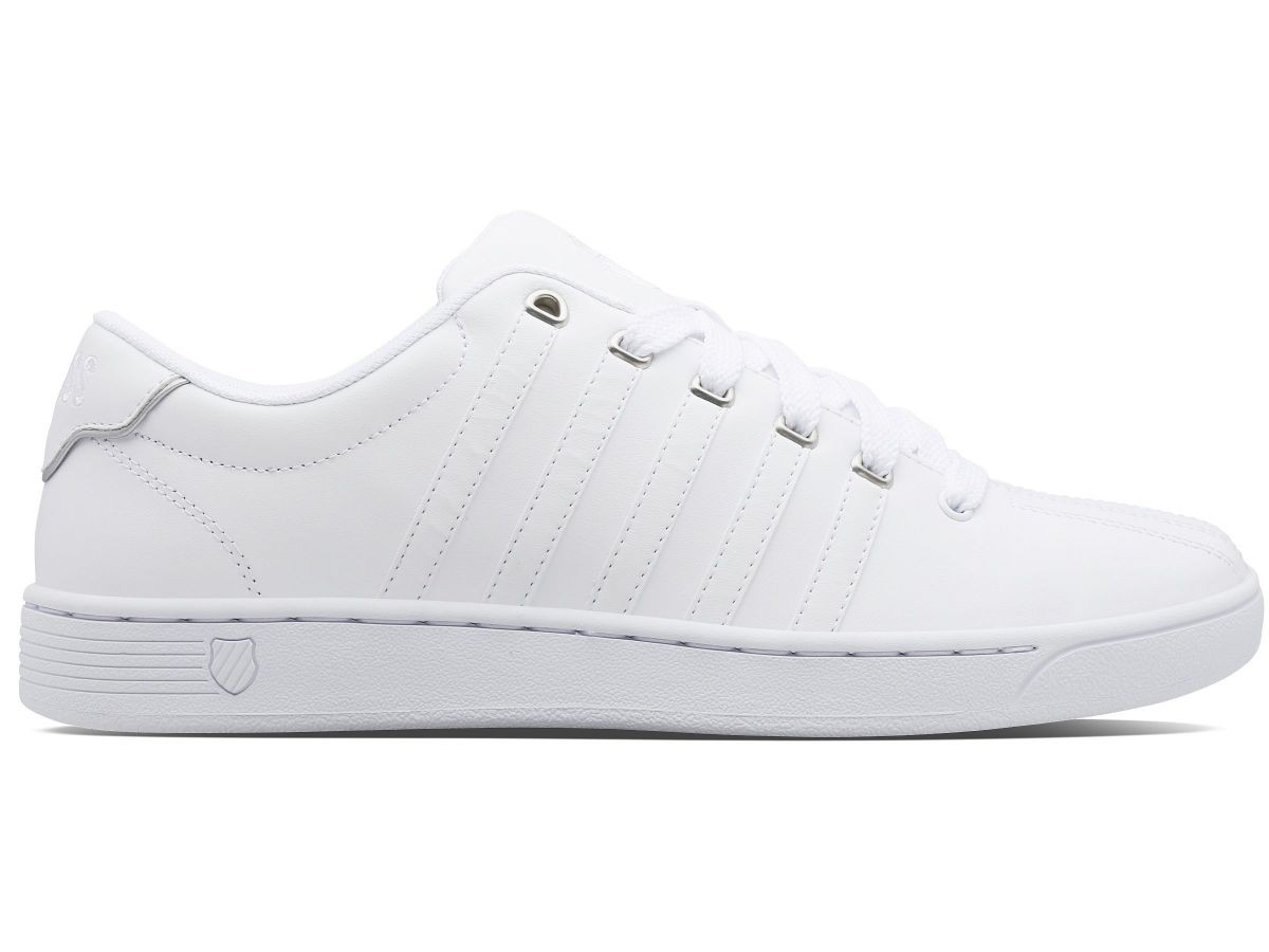 K-Swiss Men's Court Pro II SP CMF Sneaker White/Silver - 03629-155, White/Silver