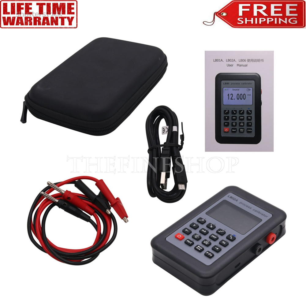 LB02A Multifunction Process Calibrator for Frequency RTD TC mV mA Calibration