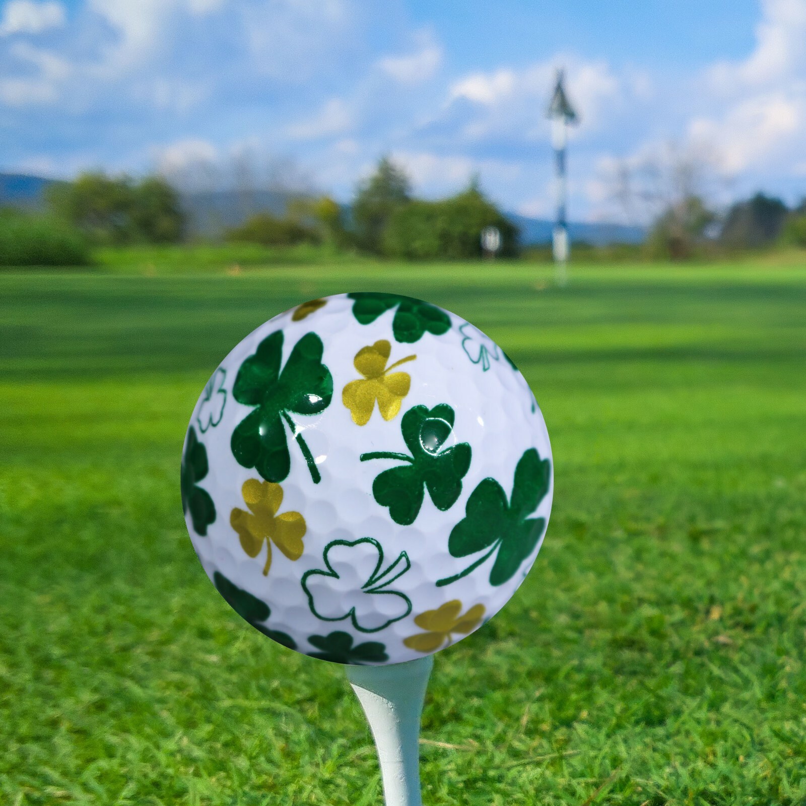Clover Golf Balls 12 Pack - Great Gift Idea!