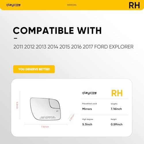 Compatible with 2011 2012 2013 2014 2015 2016 2017 Ford Passenger Side(RH)
