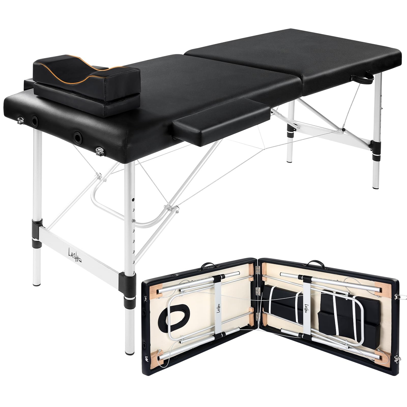Portable Lash Bed for Lash Extensions Massage Table Esthetician Bed Salon Tab...