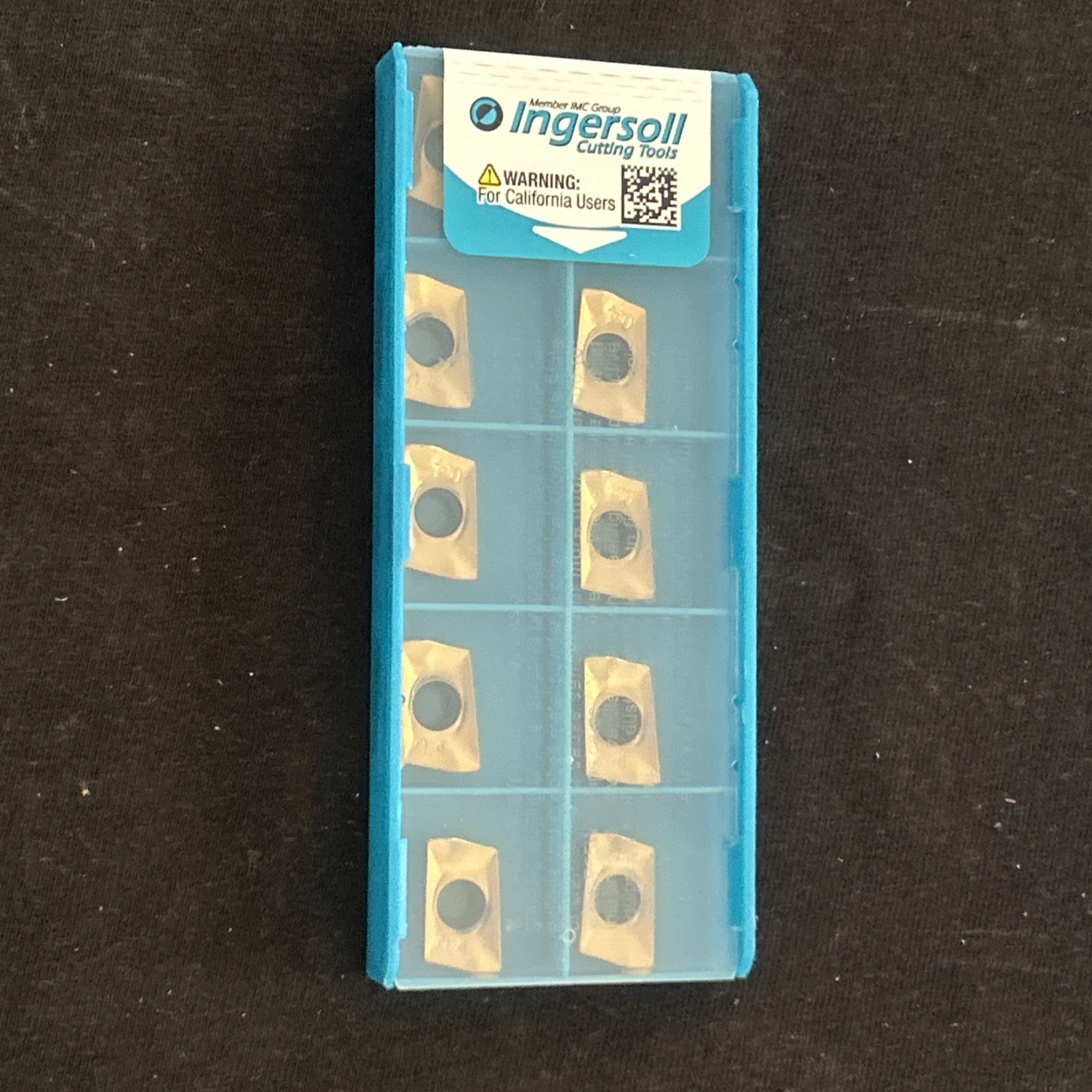 Qty. 10, Ingersoll BOMT 130404R IN2505 Carbide Milling Insert. iso P,M,S Germany