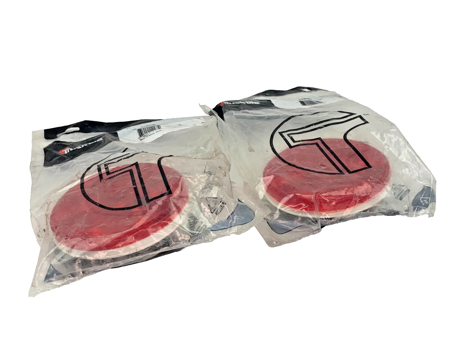 2 PACK Genuine Truck-Lite 44302R LED 4" Round Stop Turn Light