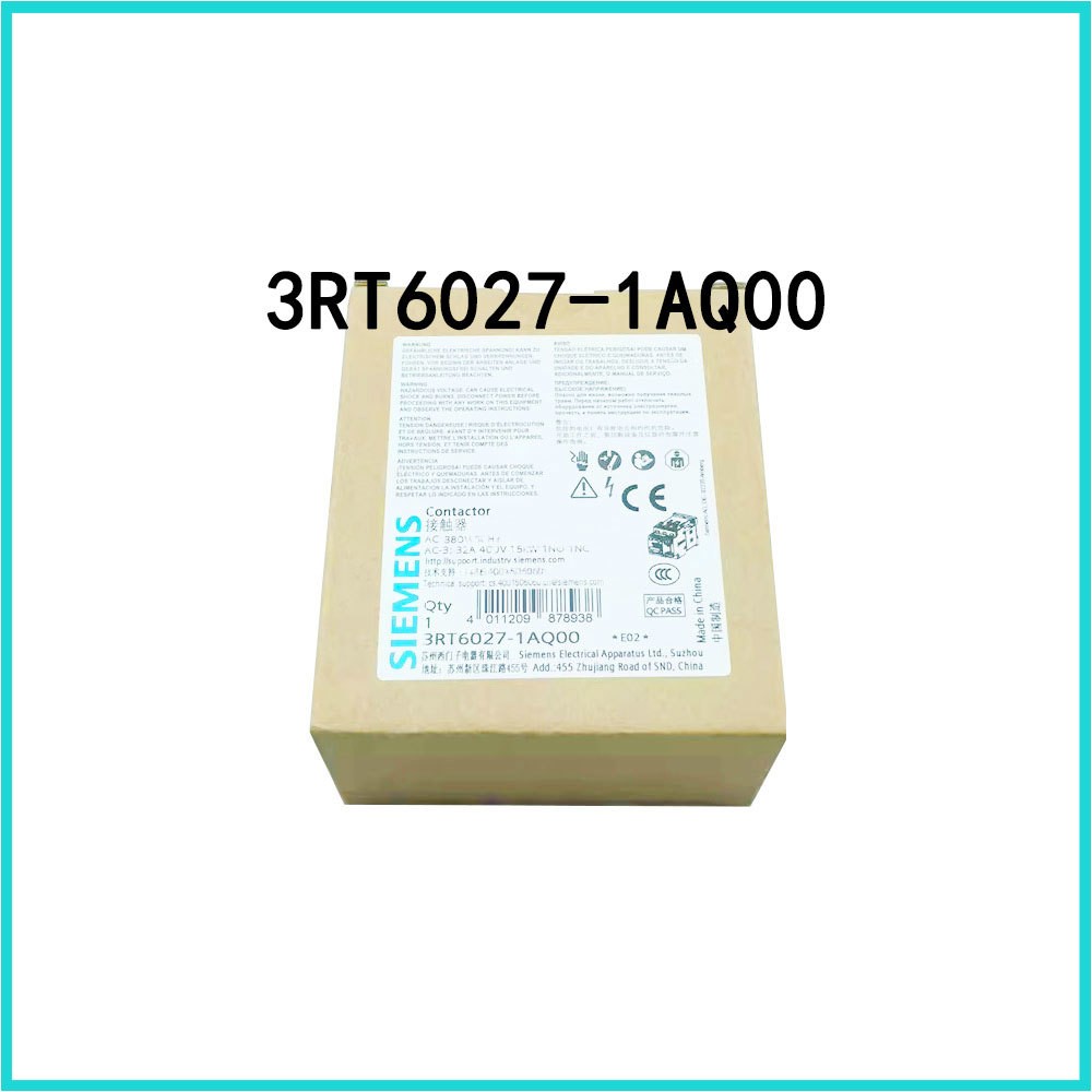 New SIEMENS Contactor 3RT6027-1AQ00 3RT6027-1AQ20 3RT6027-1AG00 free Shipping