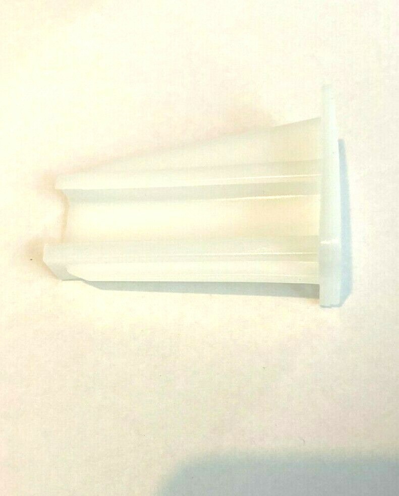10 PAIRS Epoxy White End Sockets Fixed Self Closing Euro Drawer Slides Kitchen