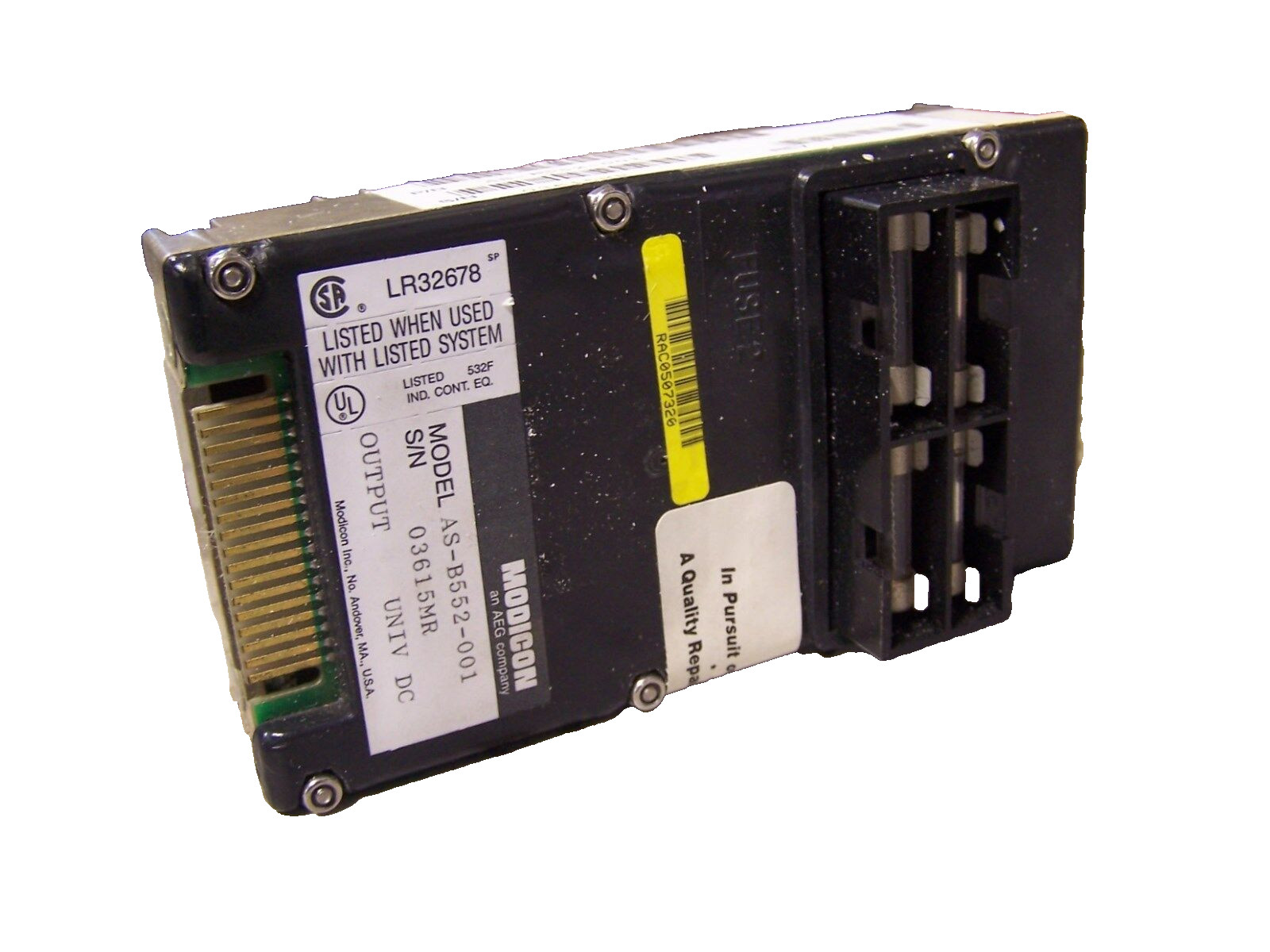 NEW MODICON OUTPUT MODULE 10-48 VDC AS-B552-001
