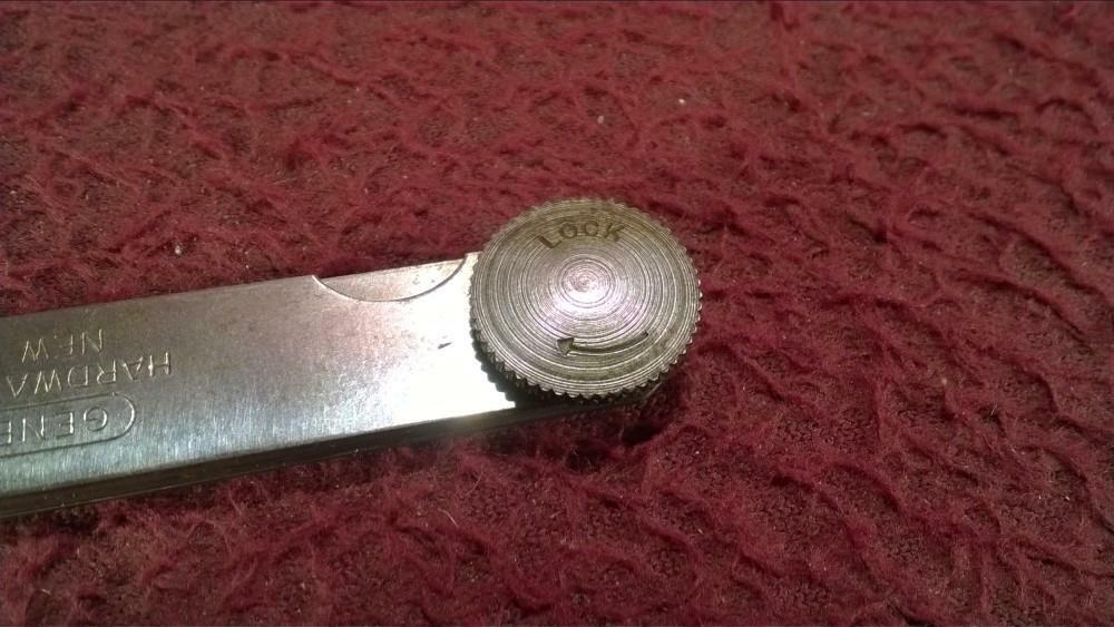 VINTAGE GERNERAL HARDWARE MFG NO. 209 GAP FITTING TOOL