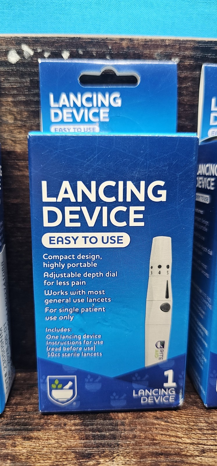 Rite Aid Lancing Device - 3 BOXES Exp 6/28