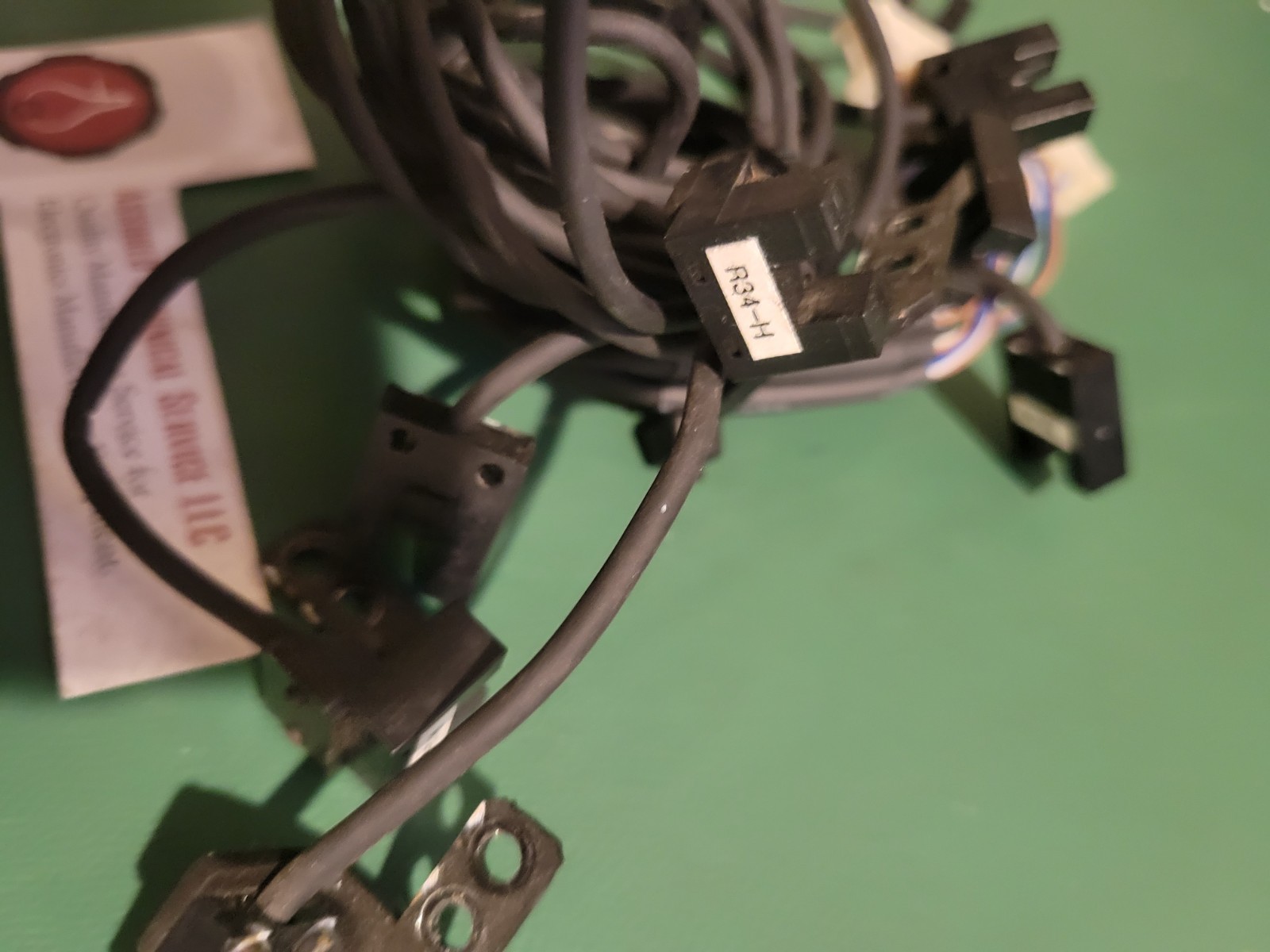 Samsung CP45FV J908076A Theta / Rotation Axis Sensor Assembly w/Cables