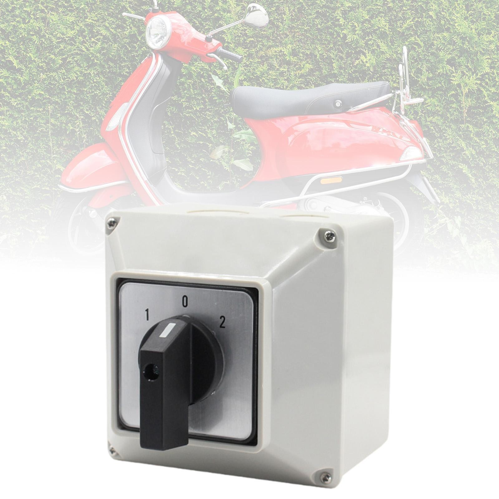 Selector Changeover Switch for Induction Motor Control Circuit Speed Switch