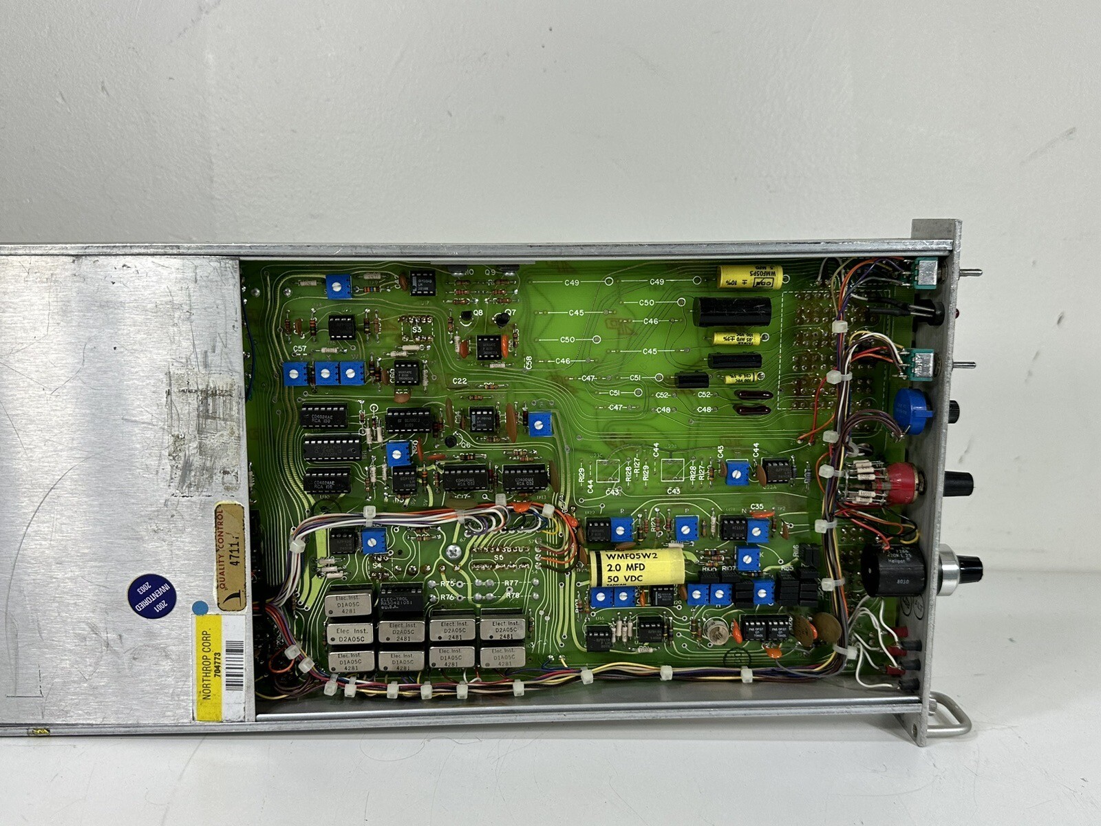 UNTESTED Vishay Measurements Group 2310 Signal Conditioning Amplifier Module #5