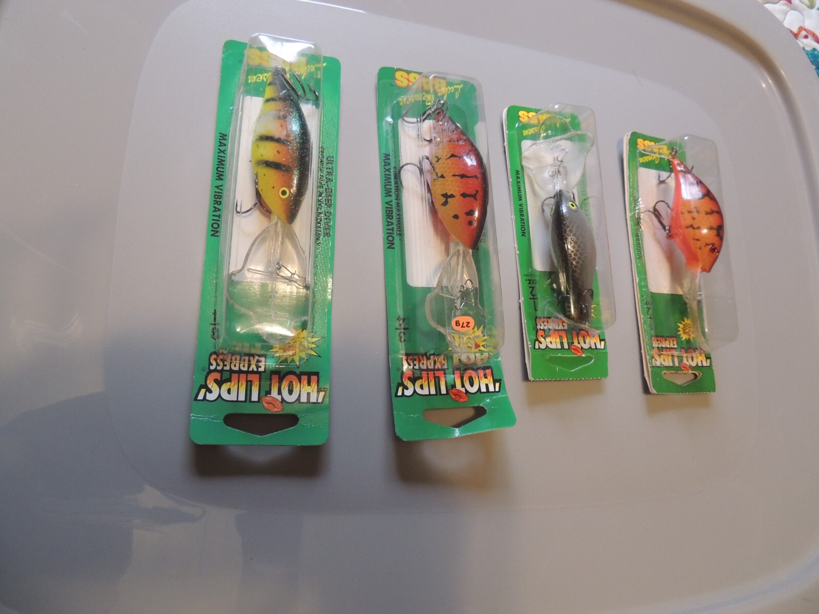 NIP 3/4OZ  1/2OZ  LUHR JENSEN HOT LIPS EXPRESS FISHING LURES BASS YOU PICK