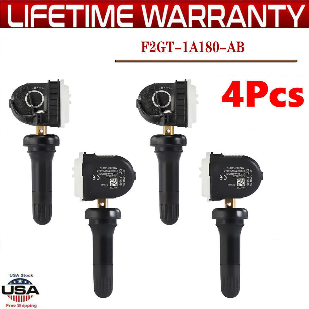 Set Of 4 Tire Pressure Sensor for Ford F-150 Explorer Mustang 2015-2020