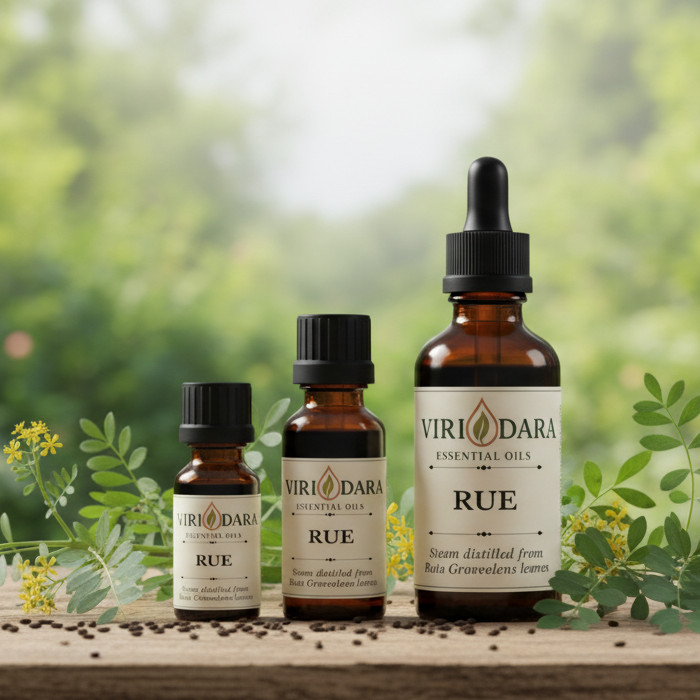 Organic Rue Essential Oil – 100% Pure & Natural – Free Shipping