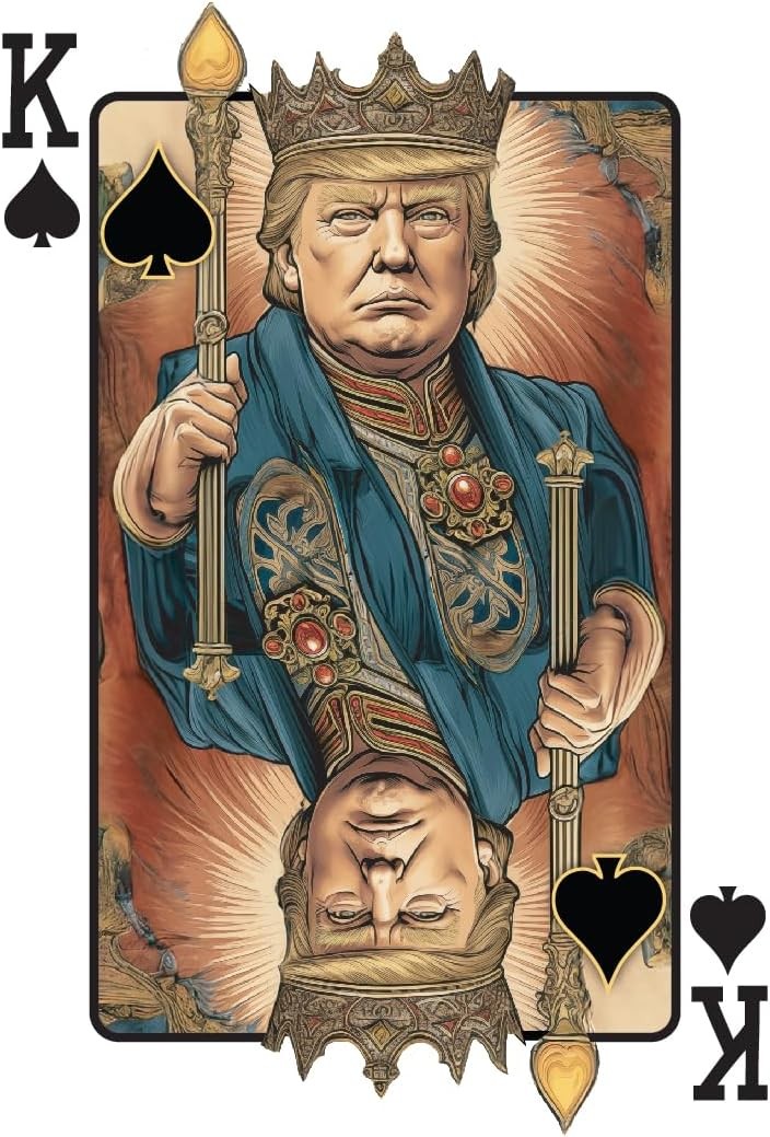 Trump Poker Playing Cards – MAGA 2024 Deck – Political Gag Gift or Collectible
