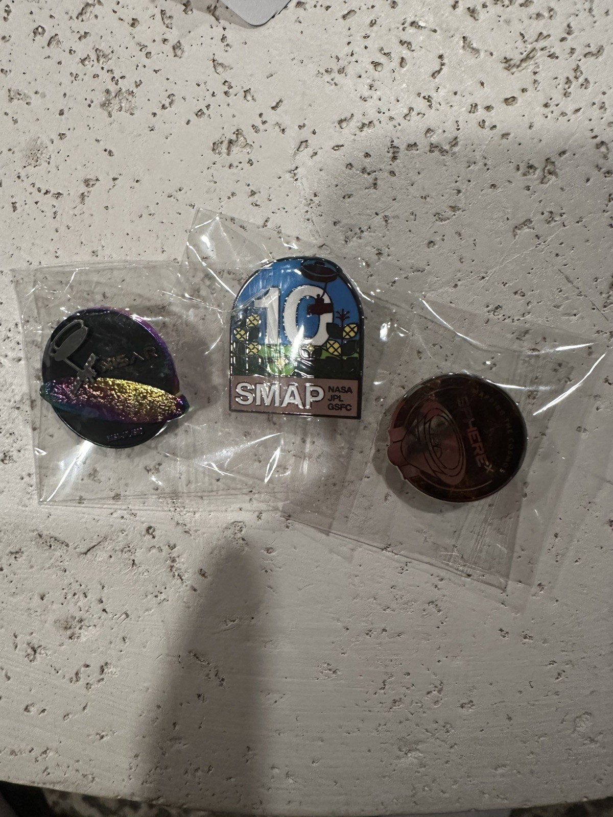 NEW 2025 NASA JPL NISAR-SMAP-SPHEREx Mission Pin Set