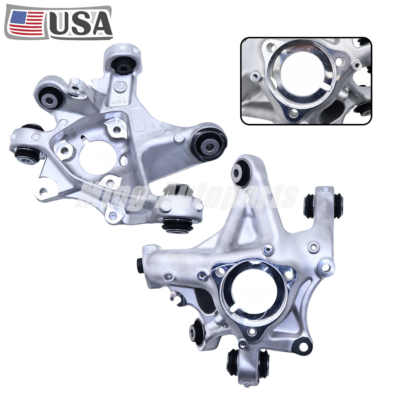 For Tesla 3 2017-2023 Rear Driver Left&Passenger Right Side Steering Knuckle
