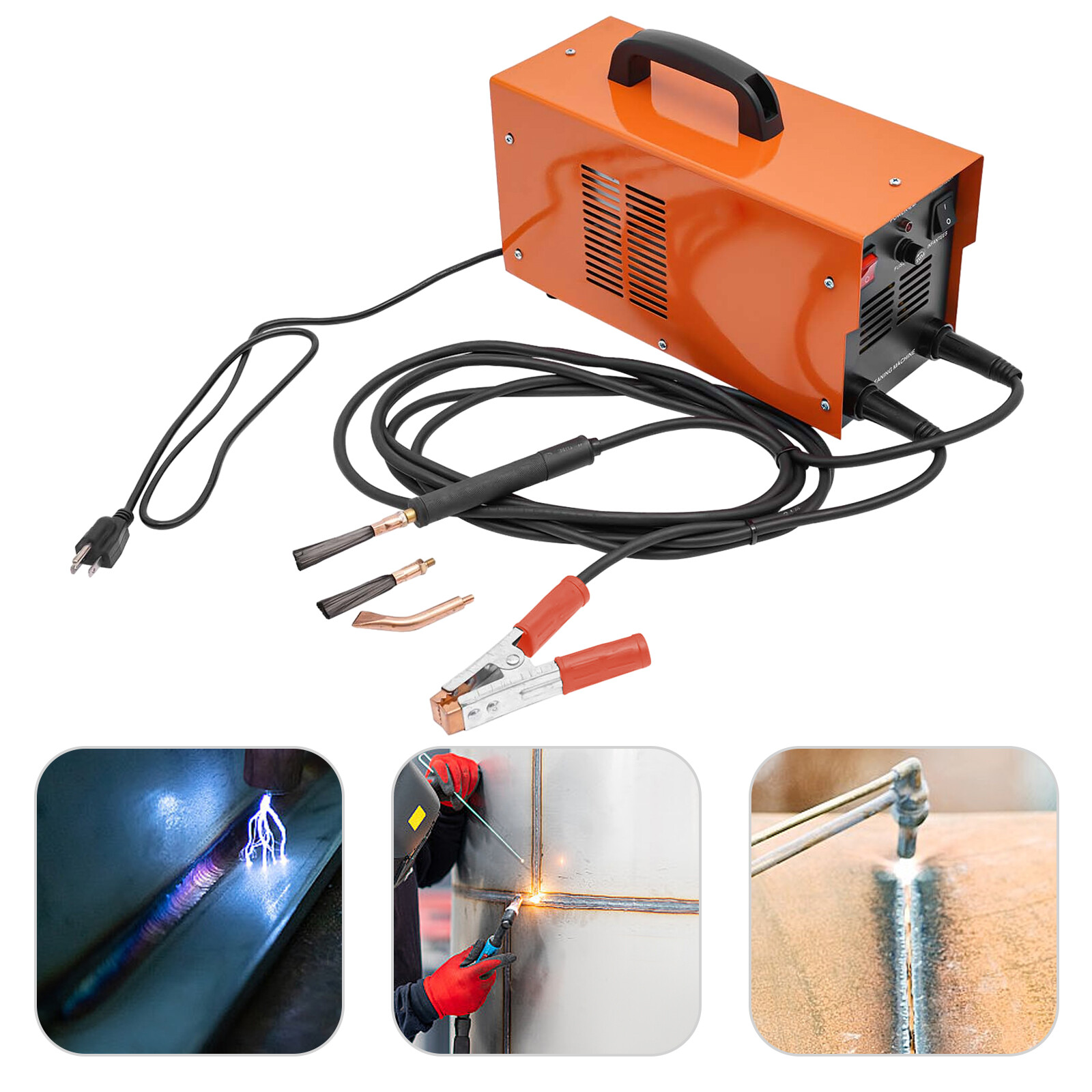 1200W Welding Bead Processor Argon Arc Laser Metal Welding Spot Cleaning Machine