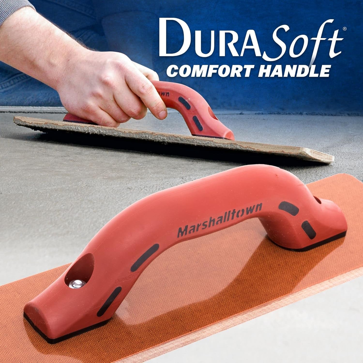 MARSHALLTOWN Resin Hand Float, 12 x 3-1/2 Inch, DuraSoft One Size, Multi