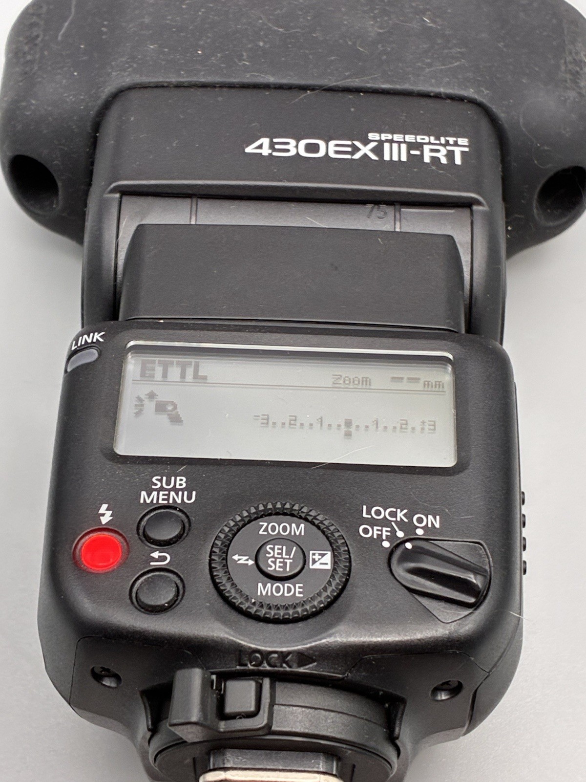 Canon Speedlite 430EX III-RT Shoe Mount for Canon