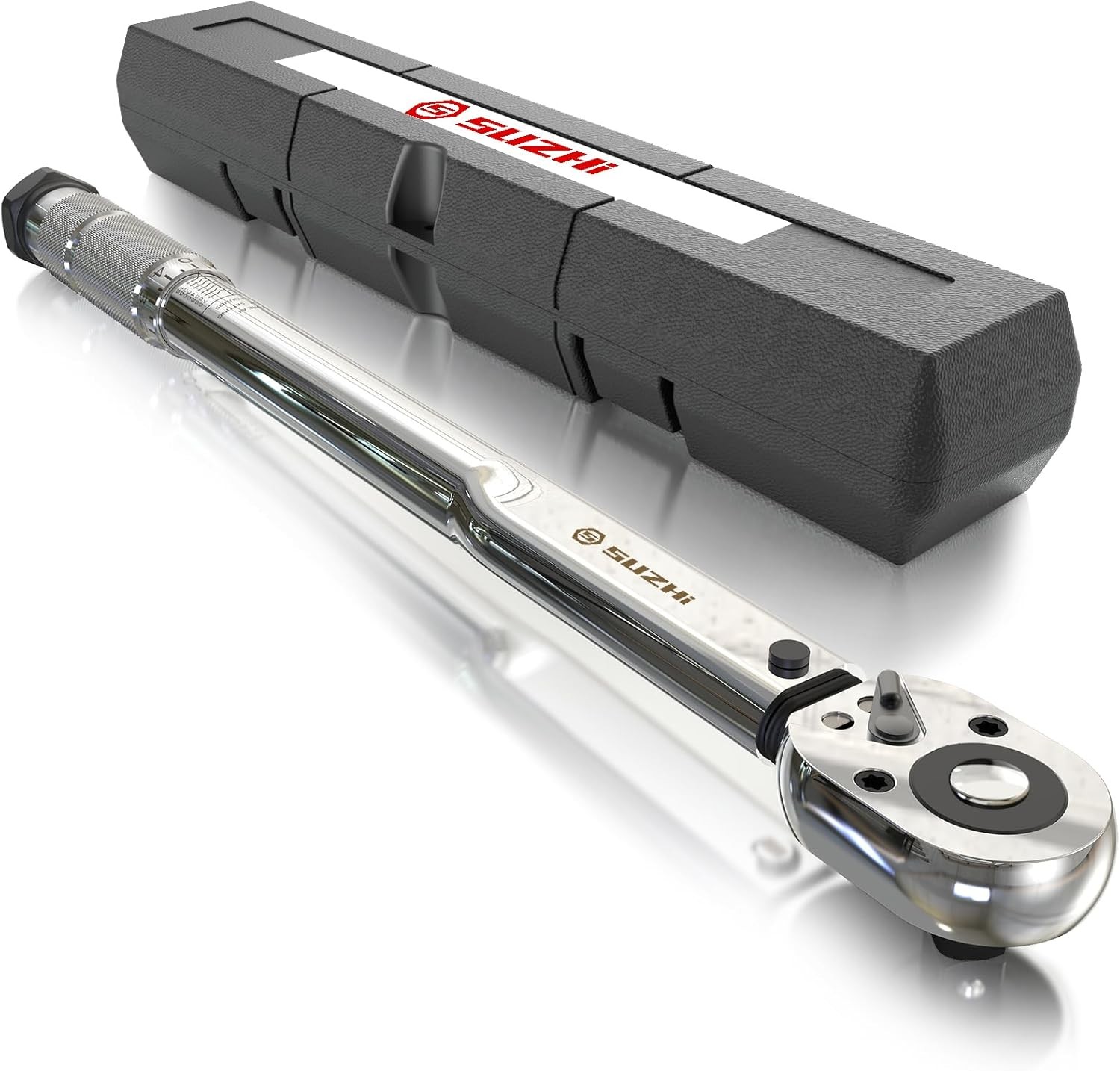3/8 inch Drive Click Torque Wrench 10-80 ft.lbs/13.6-108.5 N.m High Accuracy ...