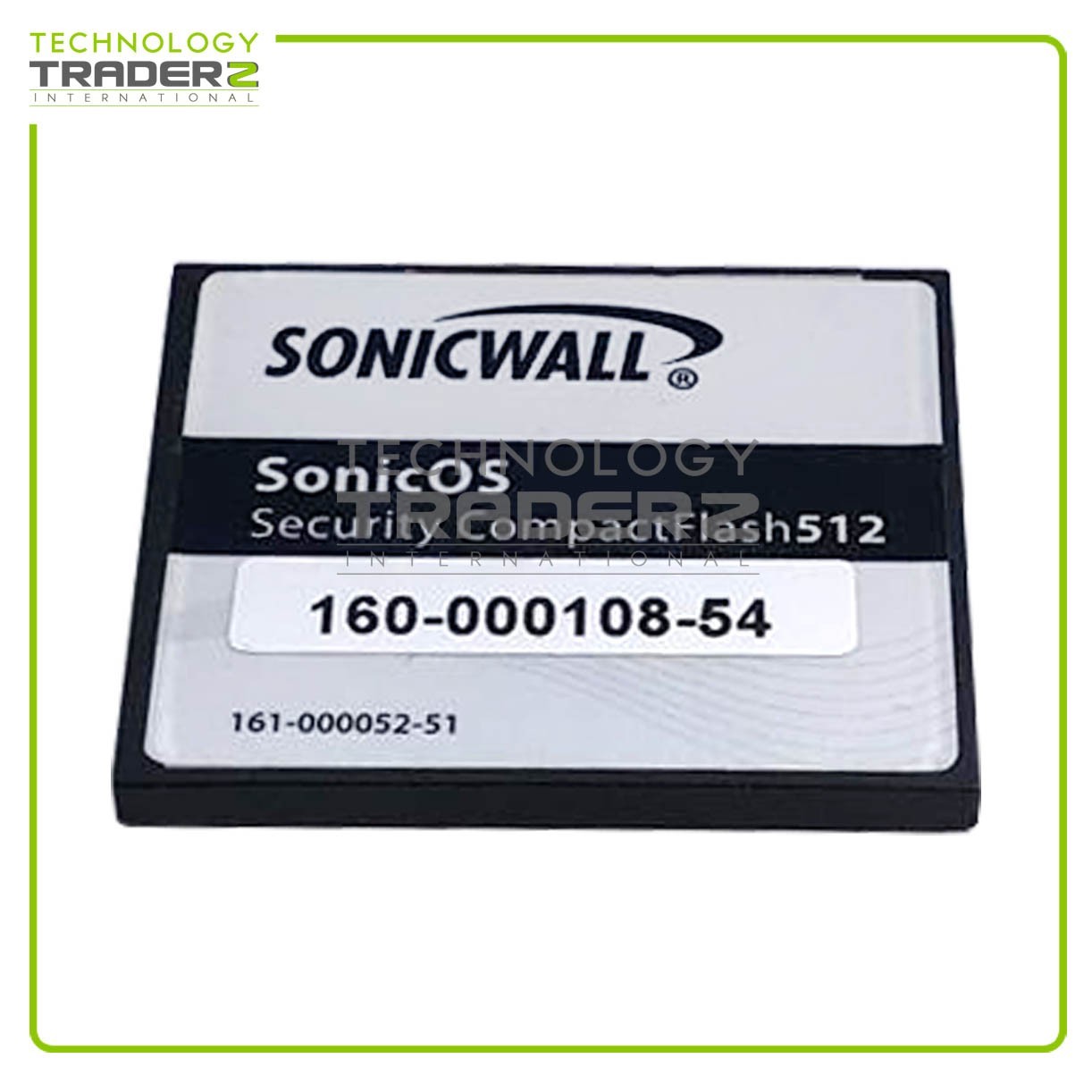 160-000108-54 SonicWall SonicOS 512 Security CompactFlash 161-000052-51