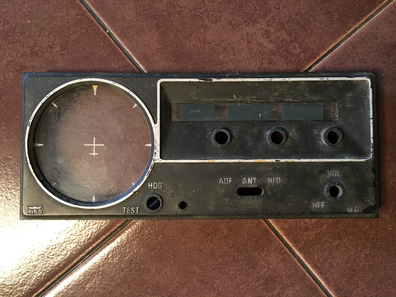 King KR-86 ADF Faceplate