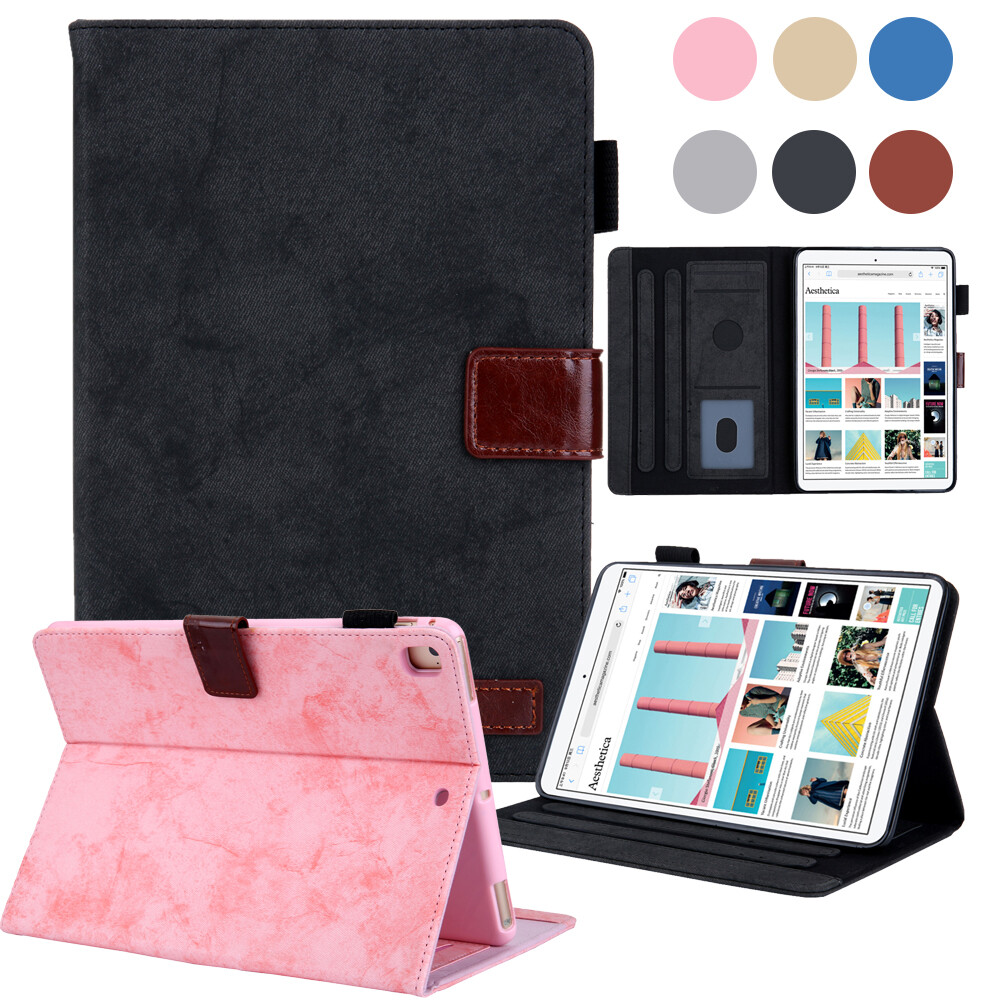 Shockproof Leather Case for iPad 5th 6th 7th 8th 9th Gen Air Mini 1/2/3/4/5/6/7