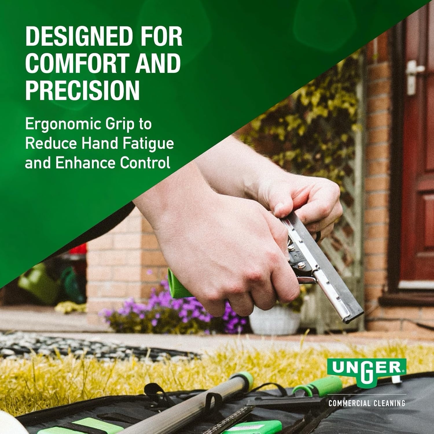 Unger Commercial Window Cleaning Kit - Complete ErgoTec Set