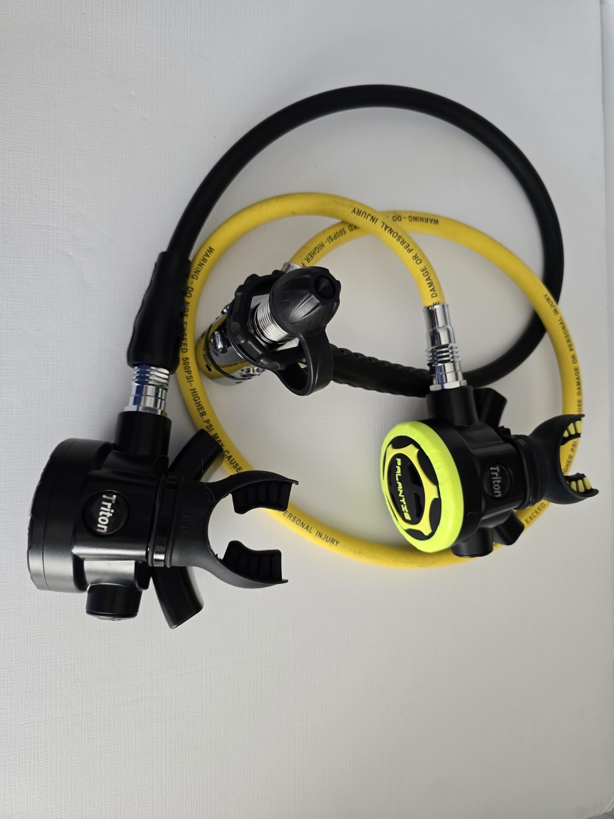 Palantic AS101 DIN Dive Scuba Diving Regulator & Octopus Combo
