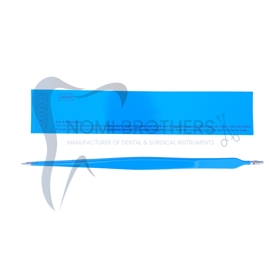 Straight Blue Monopolar Electrode CE Surgical Reusable Electrocautery Tool