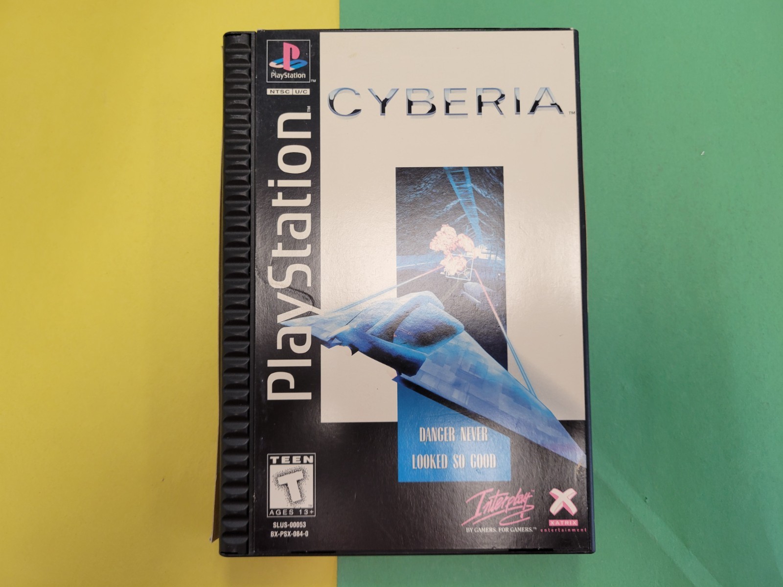 Cyberia (Sony PlayStation 1, 1996) Long Box Only