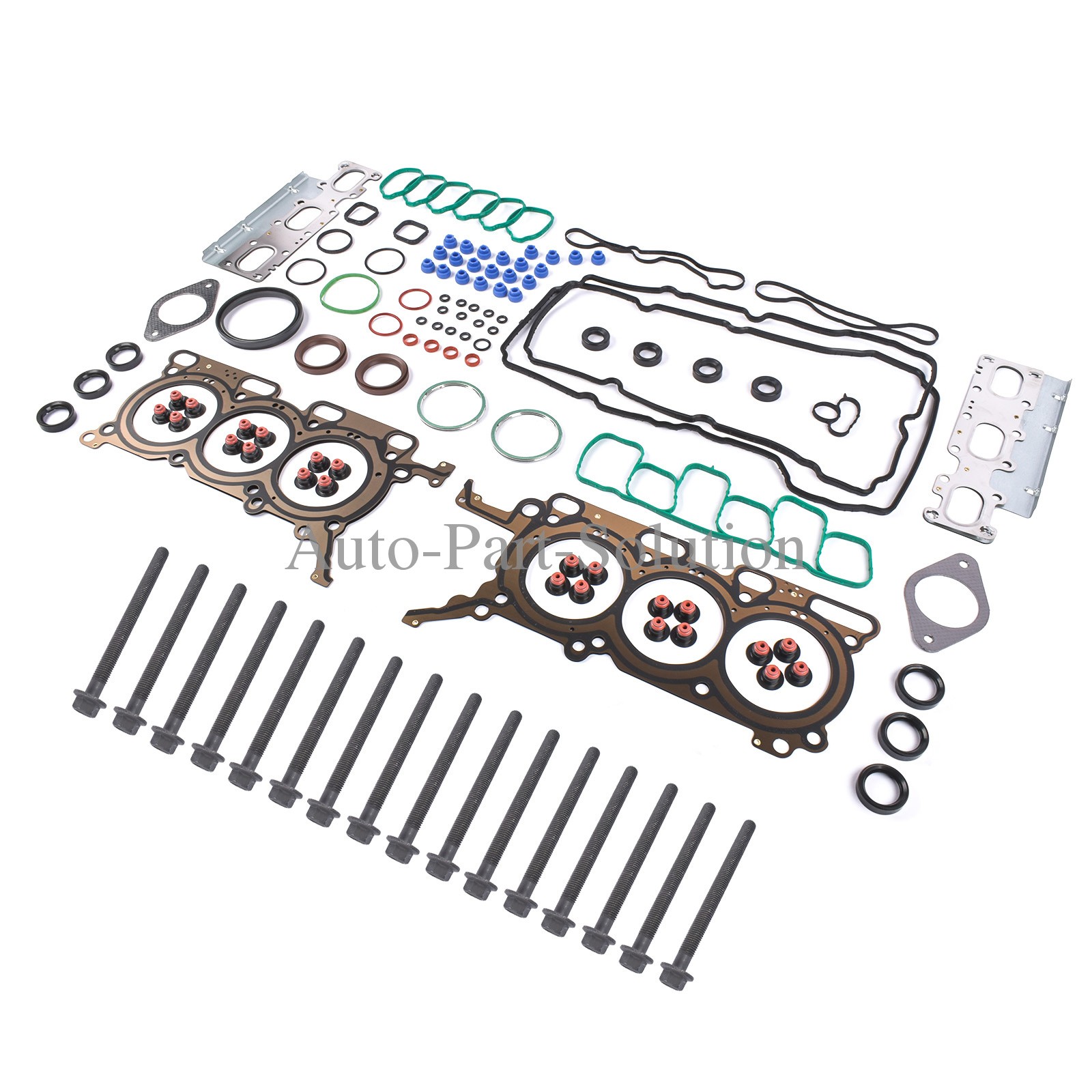 Engine Gasket Kit with Head Bolts Fit Ford Edge/Explorer 2011-2019 HS26487PT2