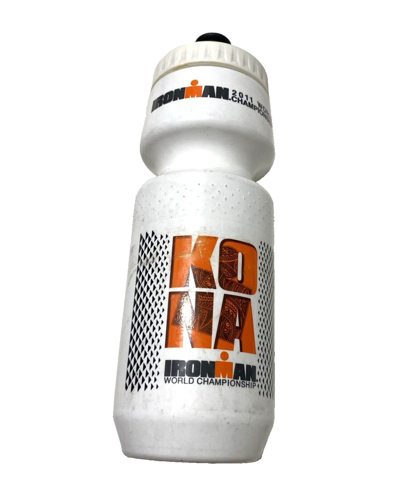 Ironman Triathlon Kona 2011 World Championship 28Oz Squeeze Water Bottle White